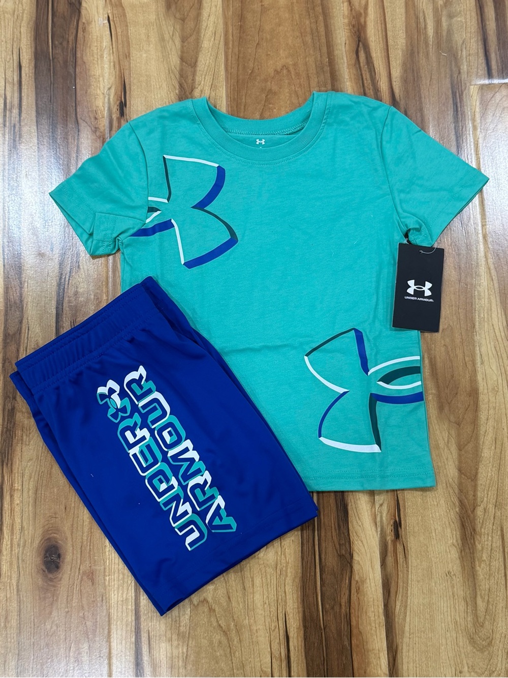 Under Armour Boys' Athletic Shorts Set, New